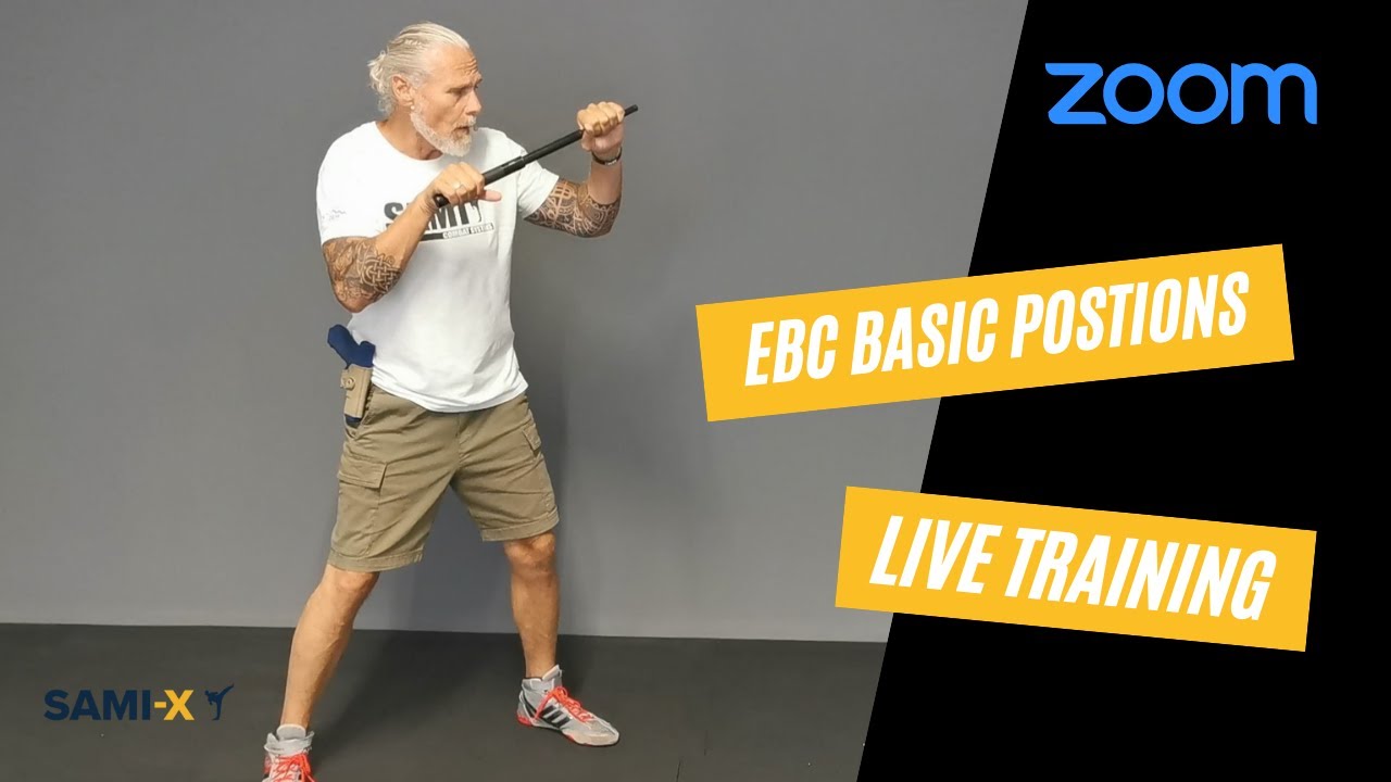 PETER WECKAUF | TELESCOPIC/EXPANDABEL BATON - Basic positions for security  (SAMI COMBAT SYSTEMS)