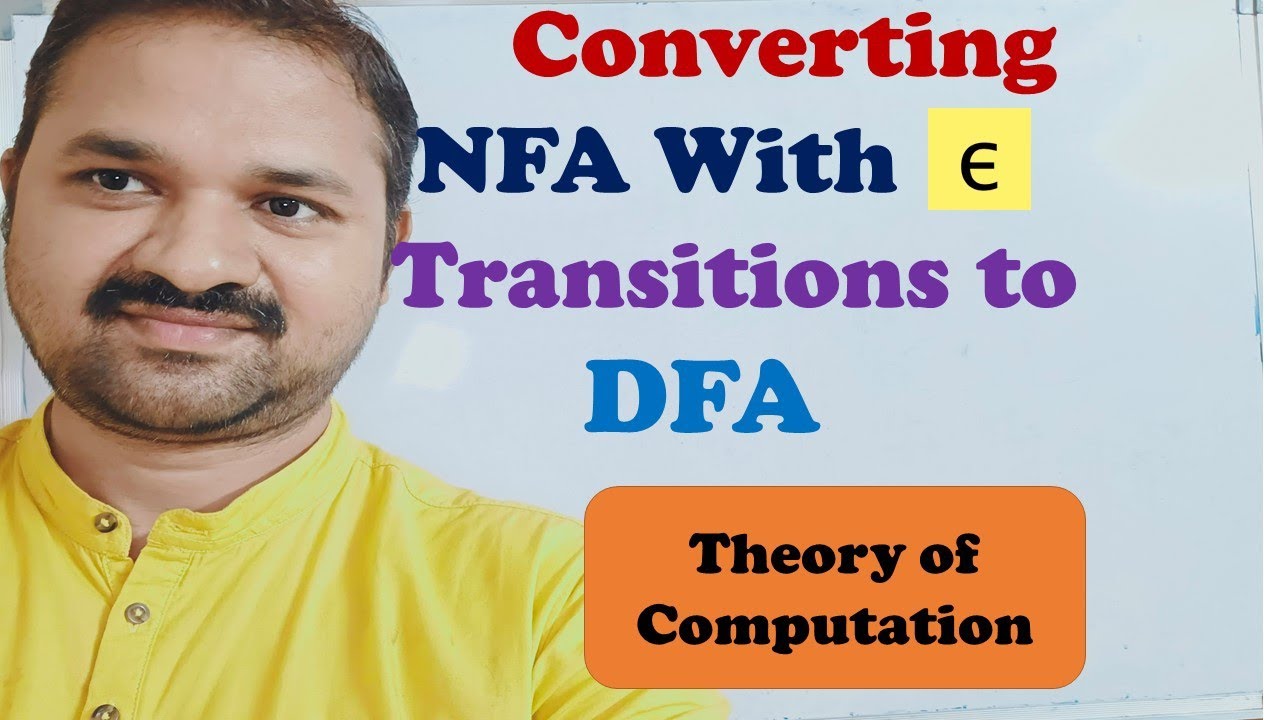 Converting NFA with epsilon transitions to DFA || Theory of Computation || FLAT || TOC