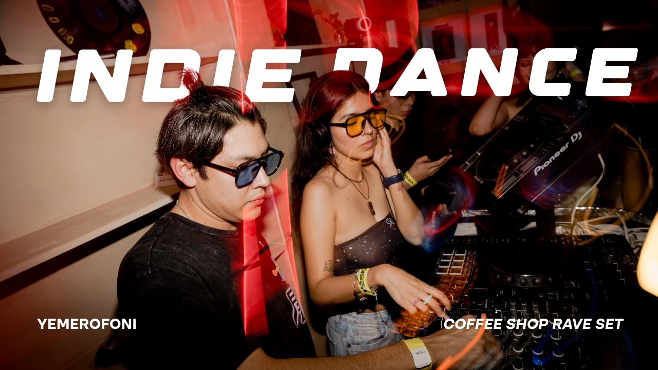 House and Indie dance DJ set in a coffee shop | YEMEROFONI | ODZ Sessions 001