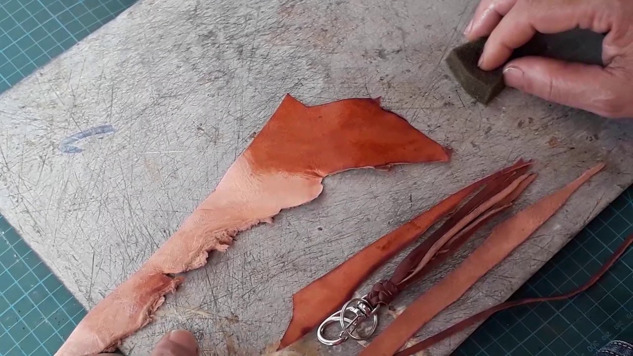 Como deixar o couro vermelho.