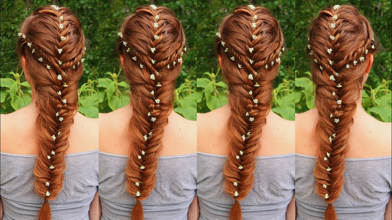 Elegant French Fishtail Braid Combo | Romantic Hairstyles for Summer