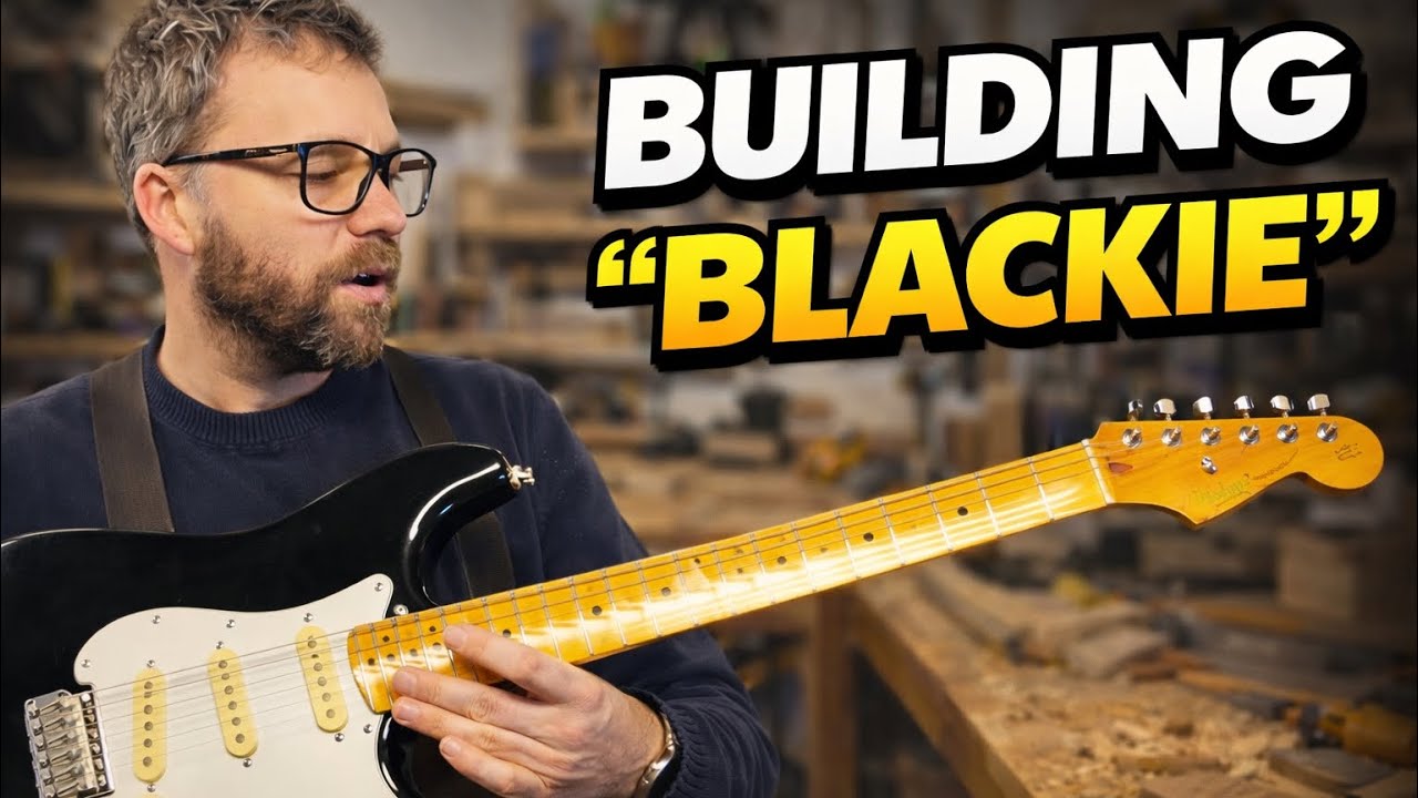 Building BLACKIE! All Fender parts! 🎸🔥