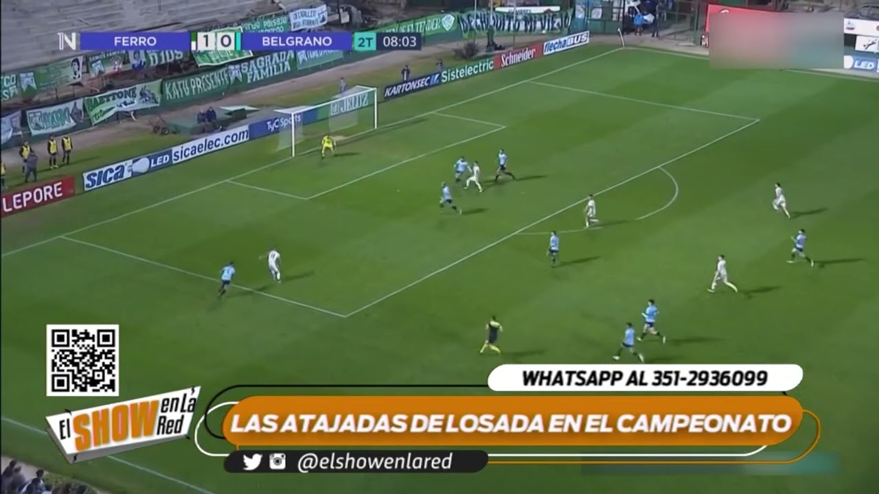 Belgrano   Nahuel Losada y sus atajadas 21 09 2022