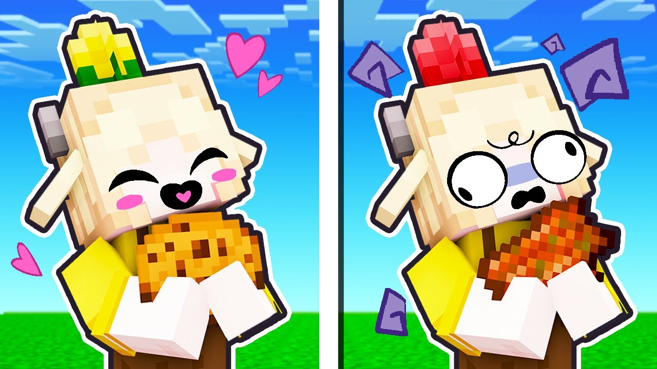 Can you SPOT THE DIFFERENCE in Minecraft?