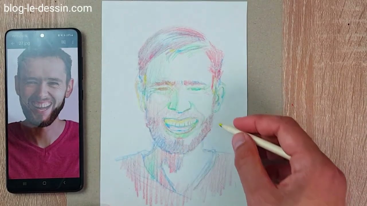 Test du crayon 4 couleurs en un