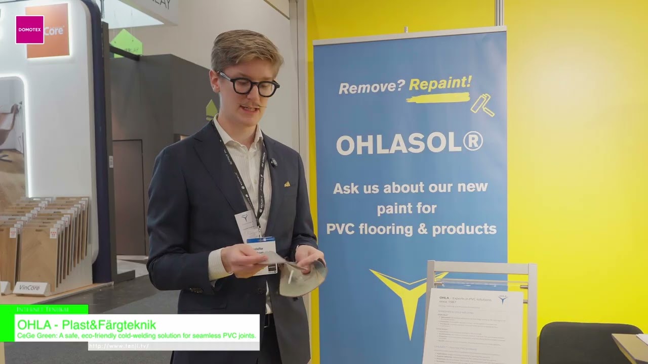 CeGe Green  - OHLA - Plast & Färgteknik [DOMOTEX 2026- Home of Flooring & Interior Finishing]