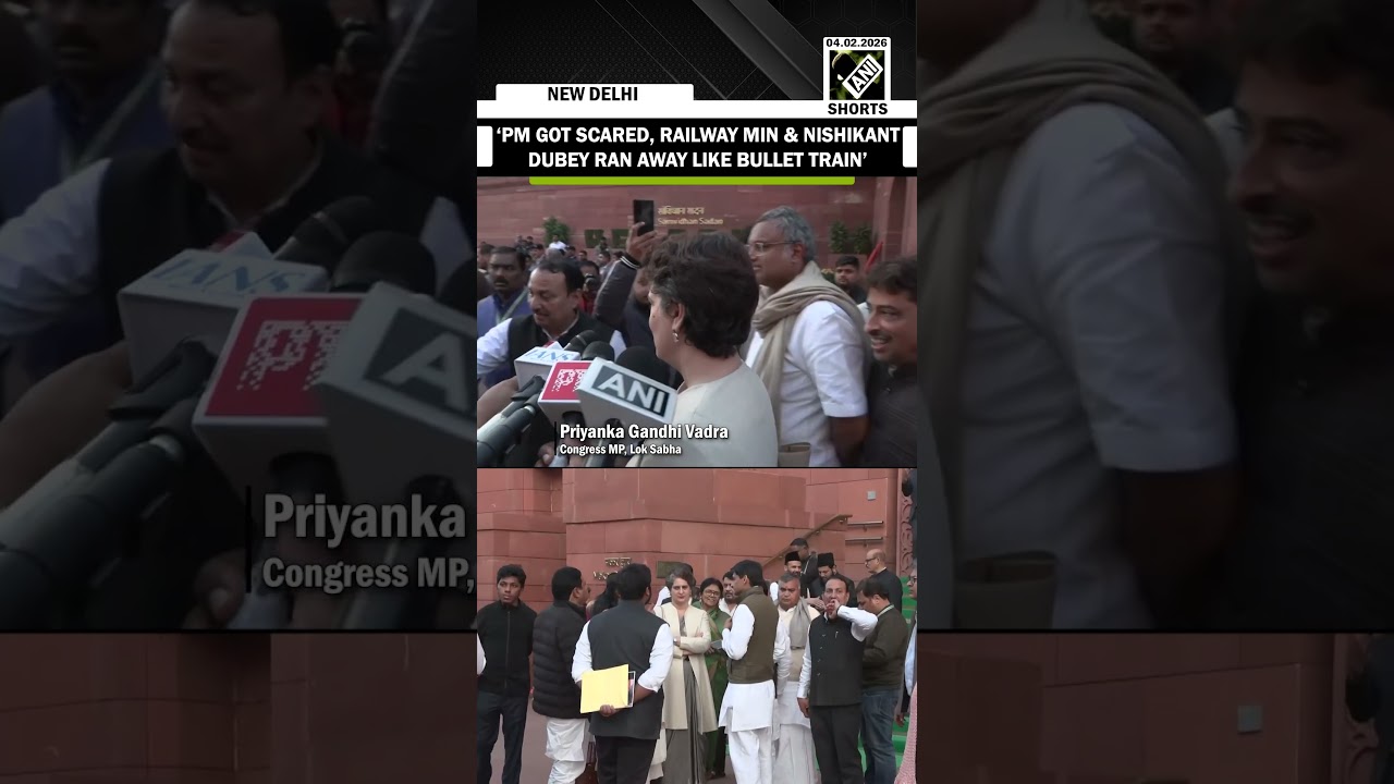 PM got scared: Congress&rsquo; Priyanka Gandhi attacks PM Modi & BJP leaders over Lok Sabha adjournment