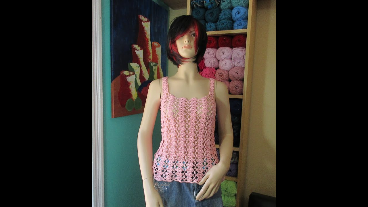 Crochet Summer Blouse Yaritza with Ruby Stedman