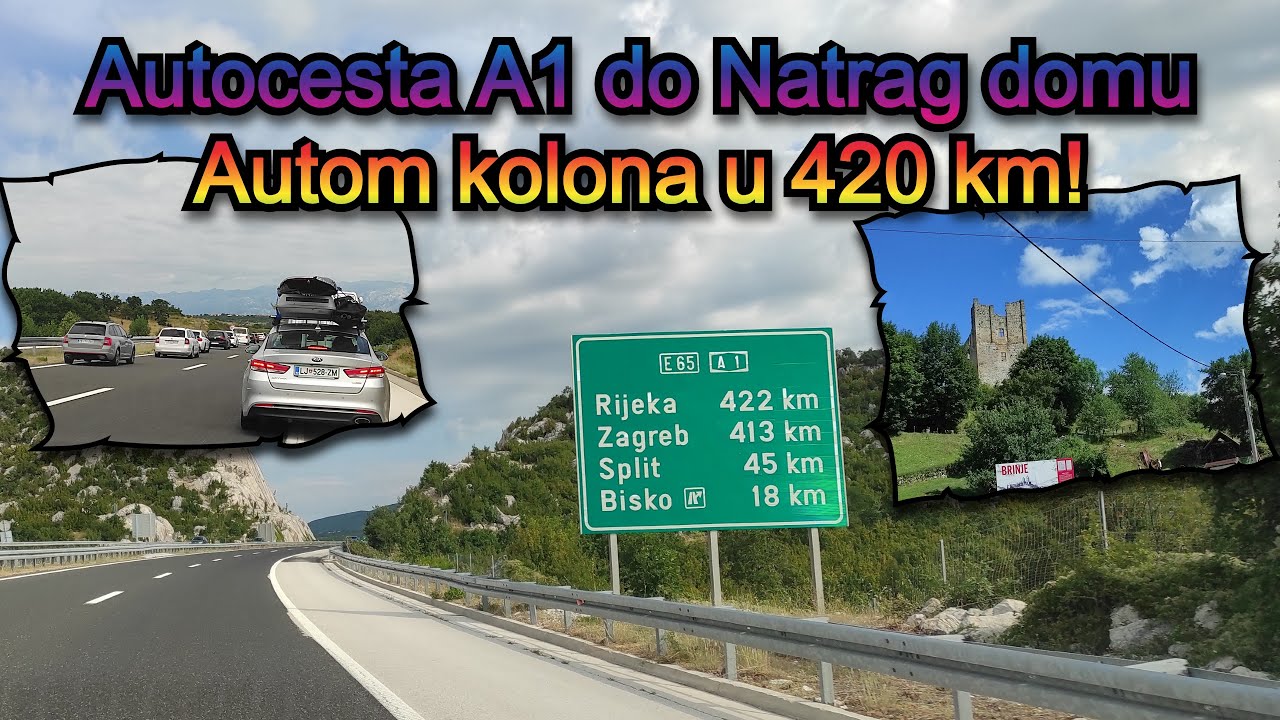 Road trip in Baška Voda - Split - Šibenik - Zadar - Karlovac - Jastrebarsko (Zagreb)