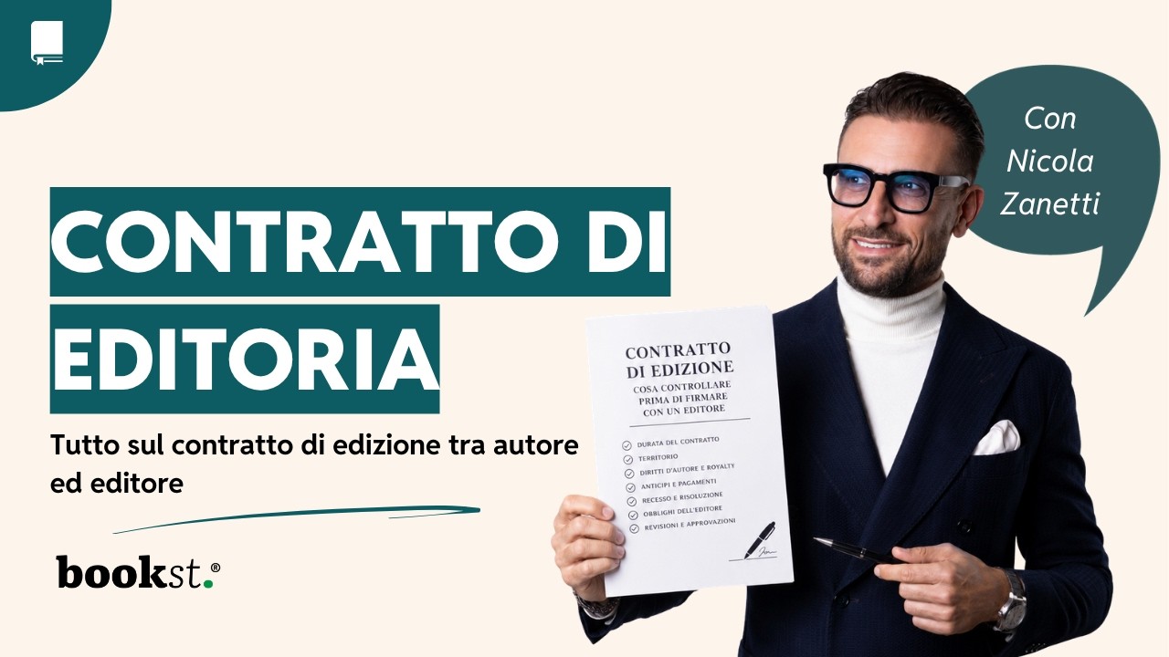 Contratto di editoria: tutto sul contratto di edizione tra autore e editore