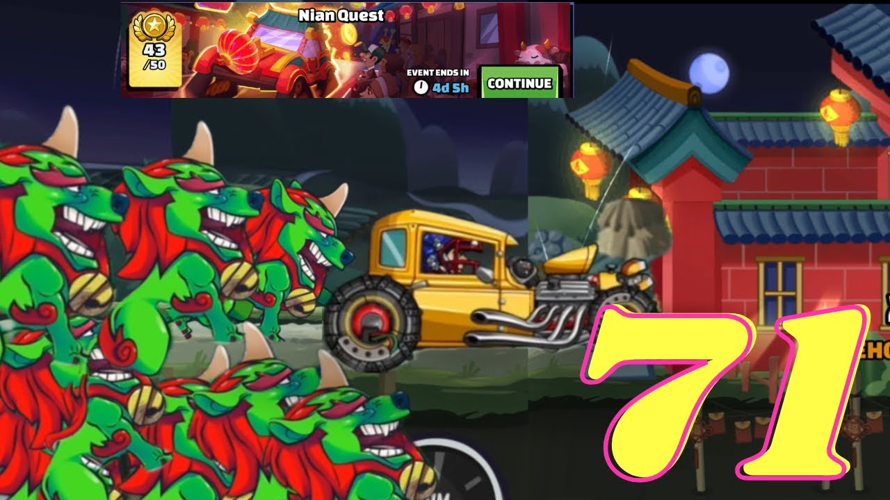 🐲 ESCAPE THE BEAST! Nian Chase Public Event | HCR2 (EP 71) 🐲
