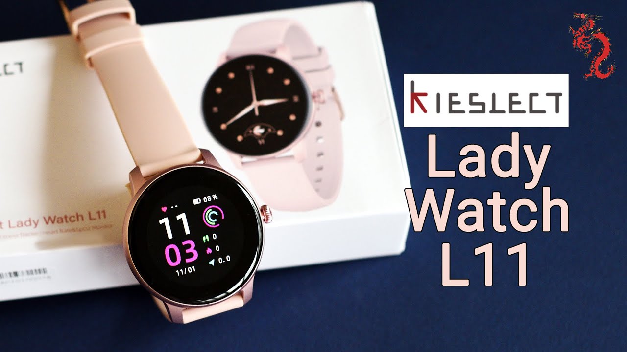 Kieslect Lady Smart Watch L11 // Симпатичные и шустрые женские фитнес часы