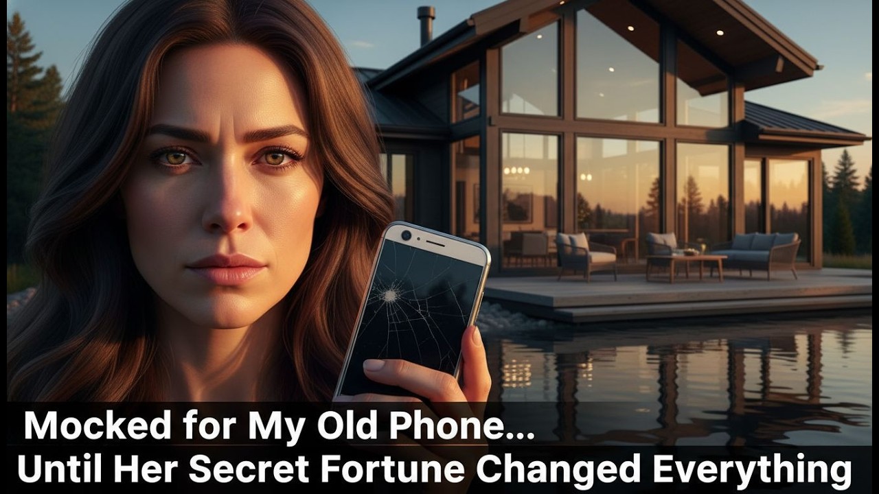 Mocked for My Old Phone, She Unveiled a Secret Fortune That Exposed Their Cruelty