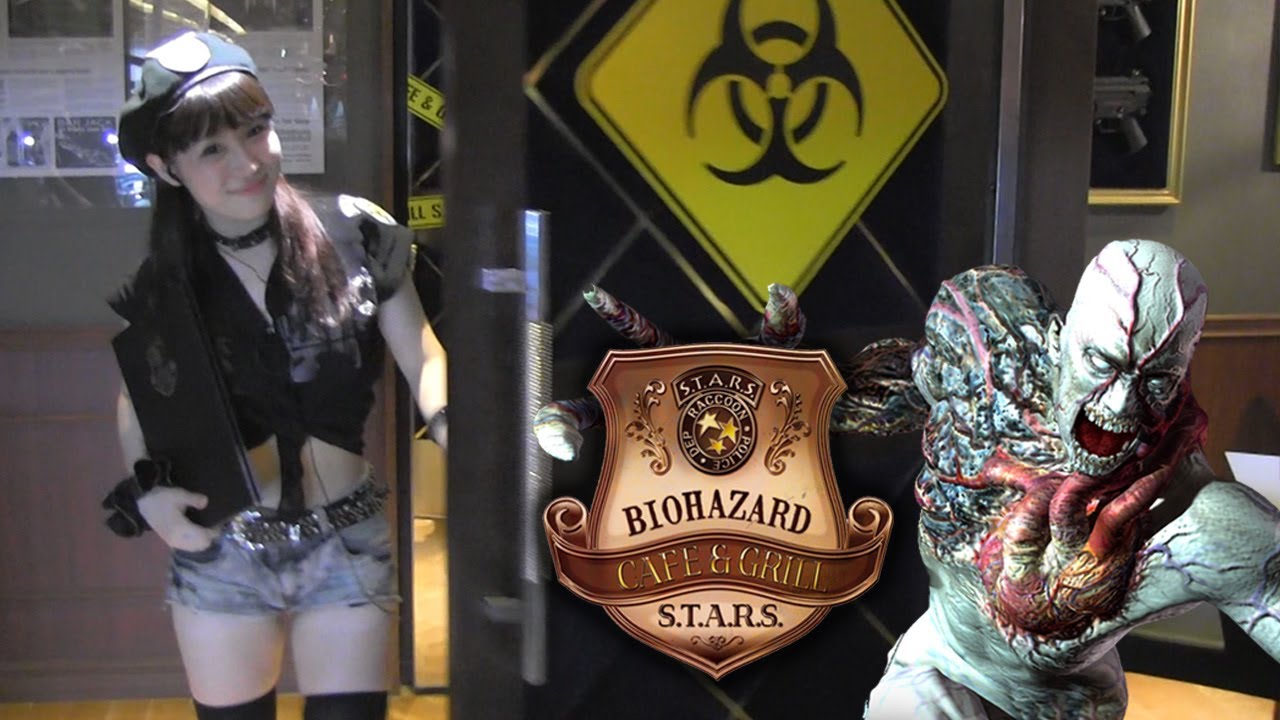 The Resident Evil Restaurant - Tokyo's Biohazard Cafe & Grill Walkthrough