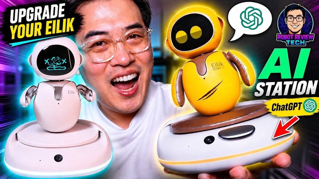 🤖 Станция искусственного интеллекта Eilik — обновление, о котором мы все мечтали! 🤖 [Промокод вкл...