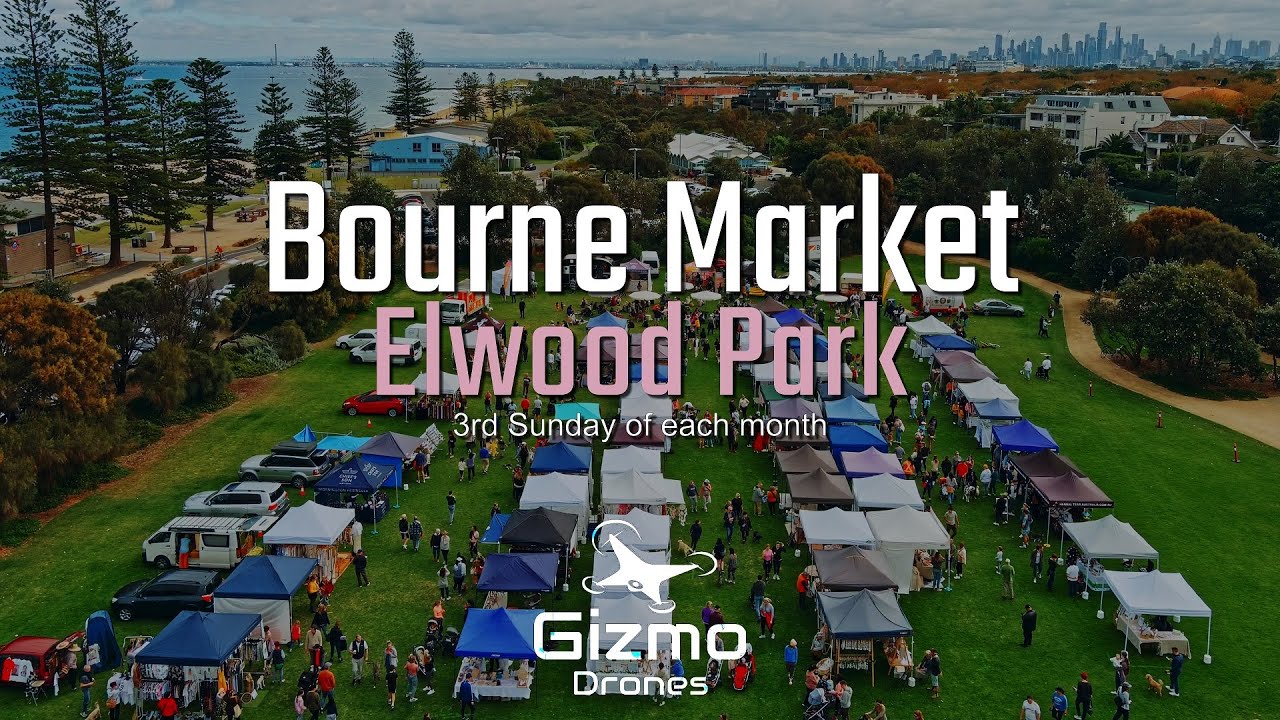 Bourne Local Sunday Market in Elwood 4K - Orlando Jazz Band Melbourne