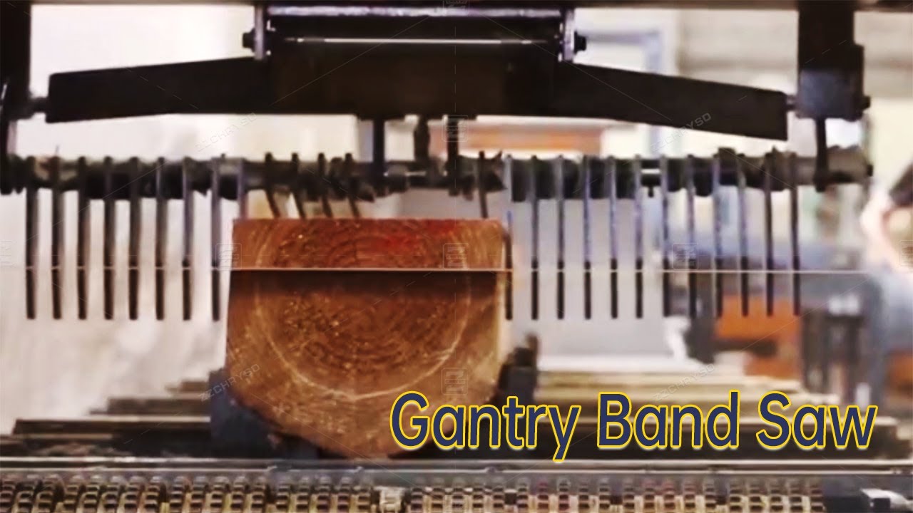 Large Portable Woodworking Used Gantry Band Saw Machine Enhance Productivity