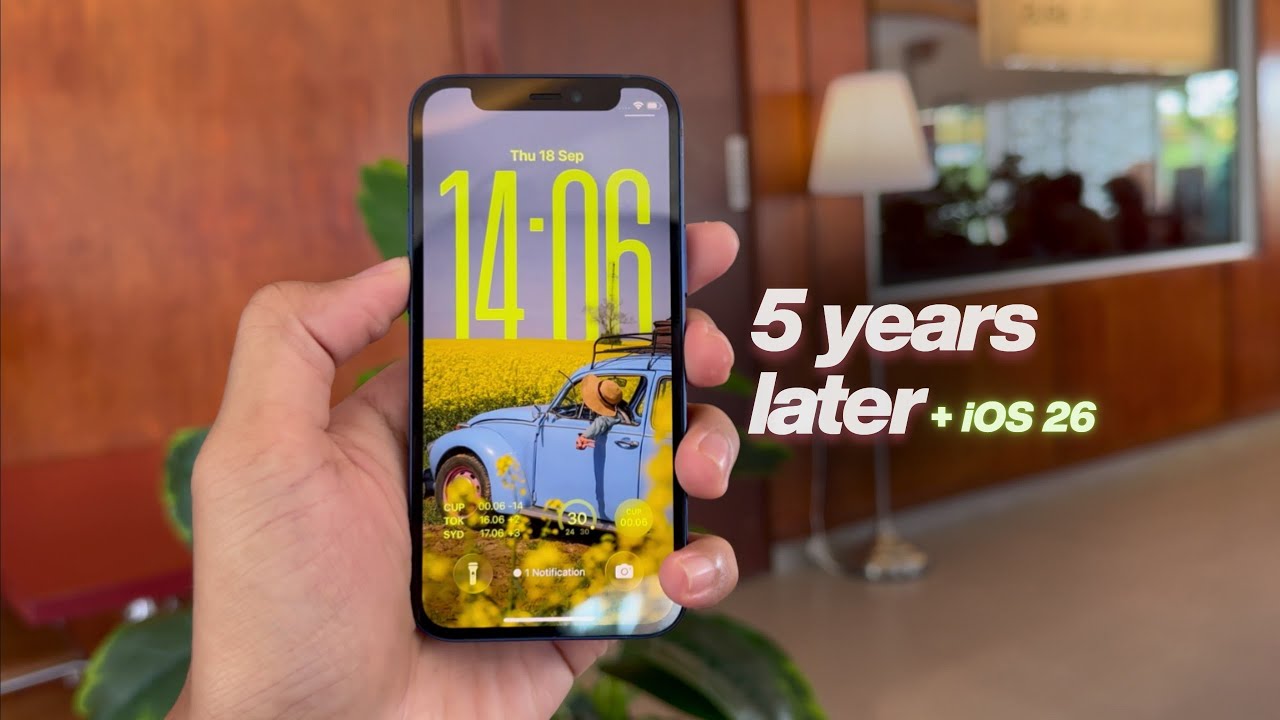 Обзор iPhone 12 mini + iOS 26: все еще стоит ли он того?