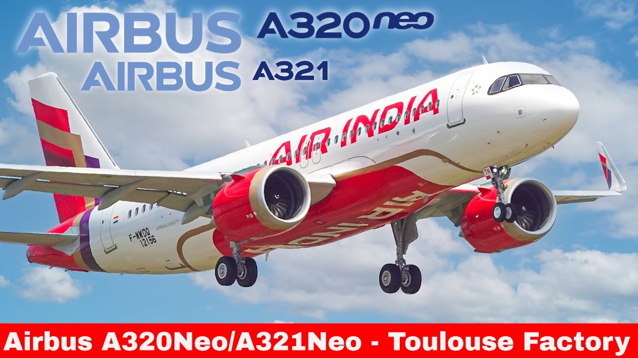 AIRBUS A320/321NEO Compilation, Airbus Toulouse Factory & Flight test (2024)