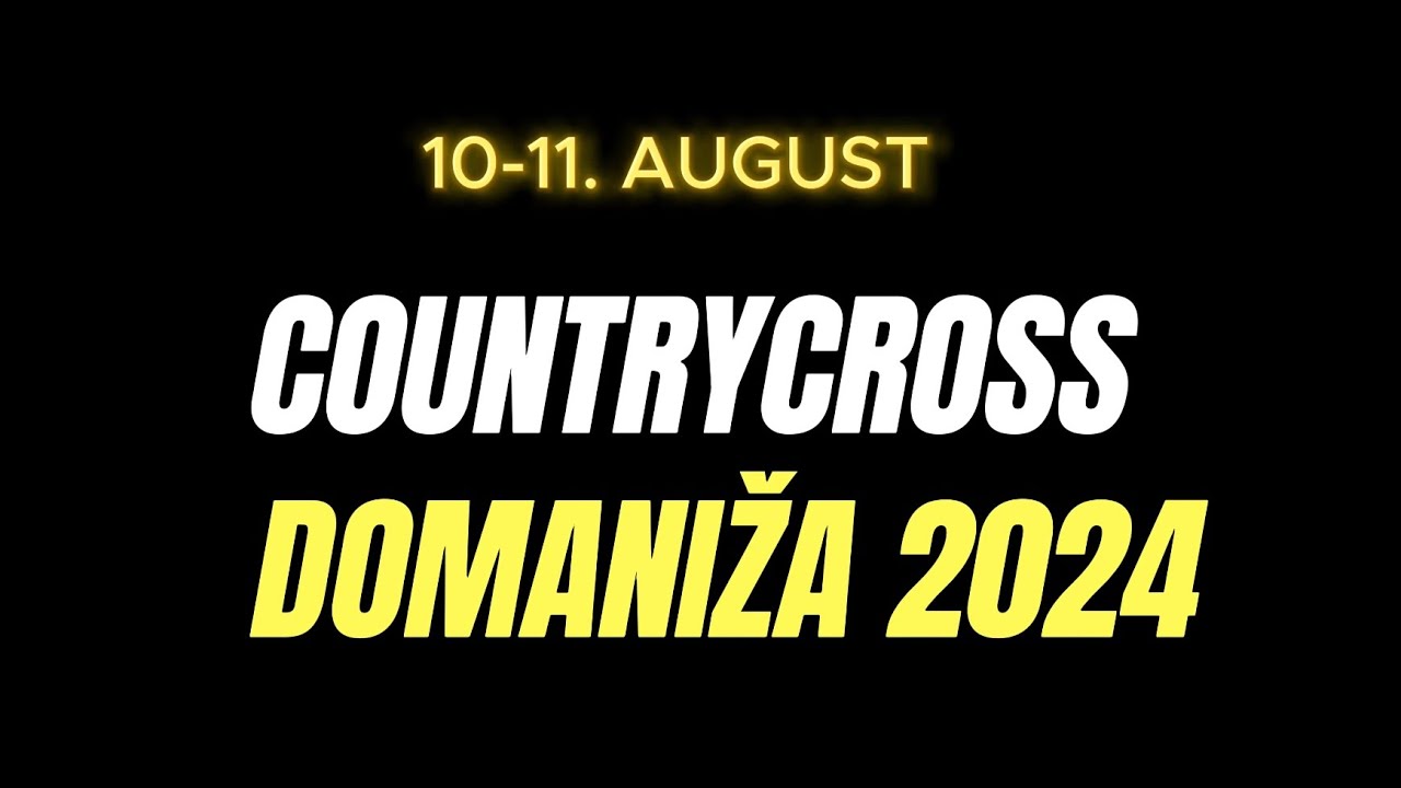 COUNTRYCROSS DOMANIŽA 2024 (teaser)