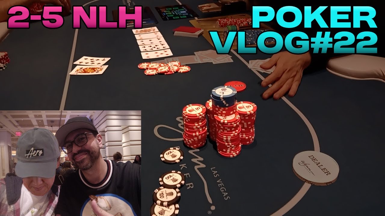 When a BIG BET actually shows WEAKNESS instead of STRENGTH! | 2-5 NLH | Poker Vlog #22