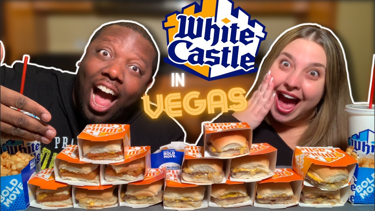 DEVOURING White Castle in Las Vegas! [Mukbang]