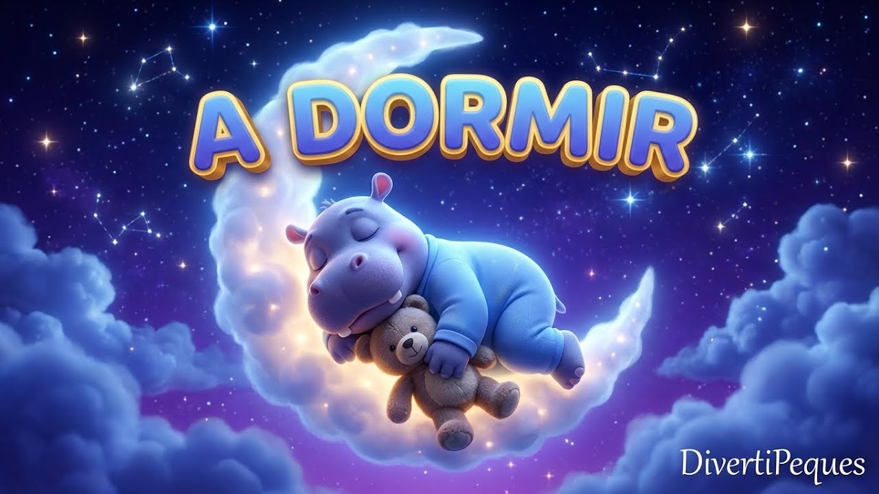 ¡A DORMIR! 🌙💤 Canción de Cuna para Niños y Bebés  DivertiPeques