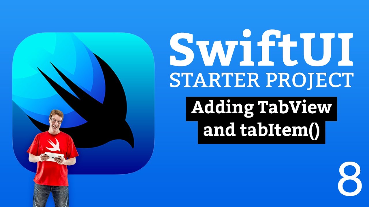 (OLD) Adding TabView and tabItem() - SwiftUI Starter Project 8/14