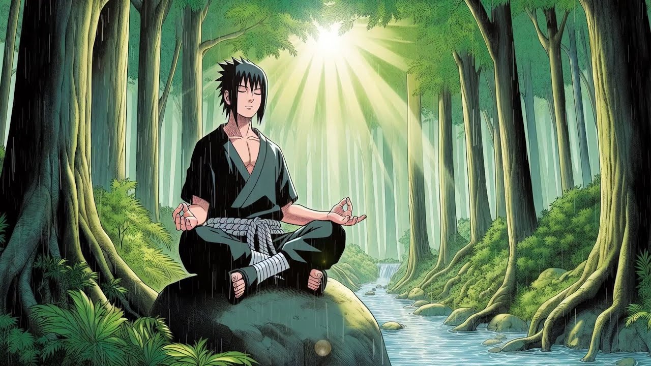 Meditating with Sasuke Uchiha: Relaxation & Sleep Music
