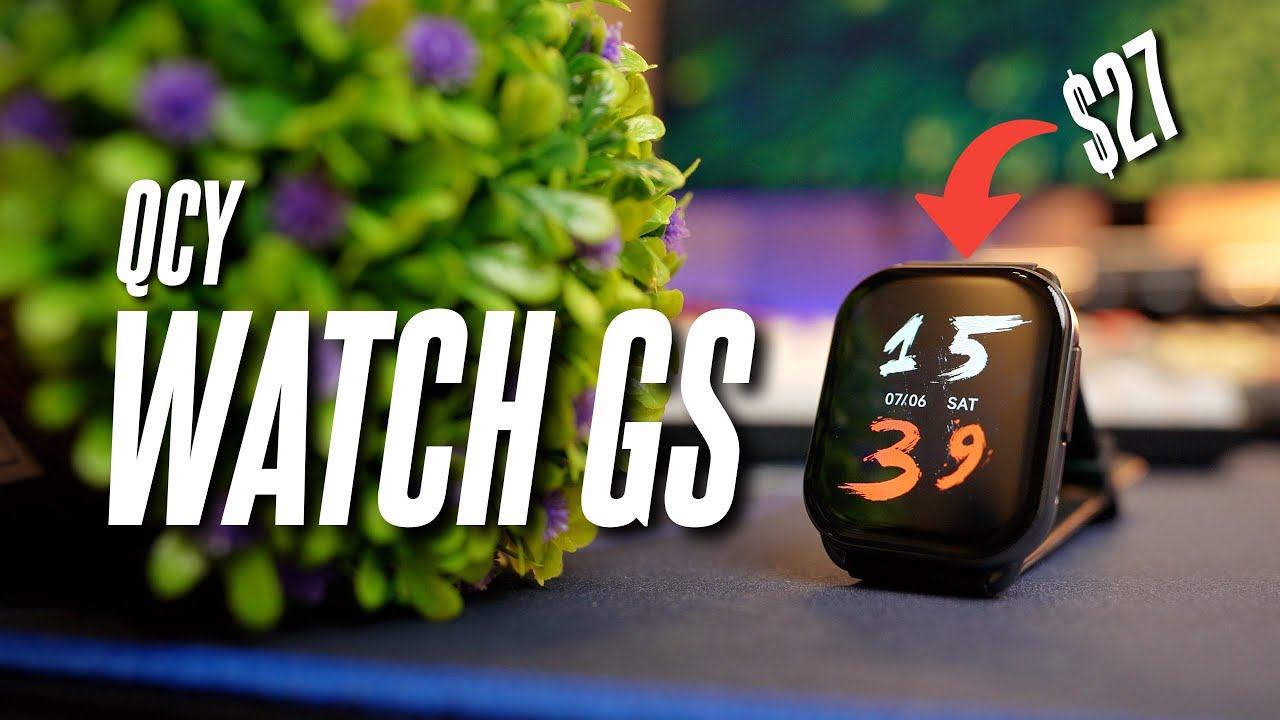 Младший брат QCY Watch GT! Обзор QCY Watch GS!