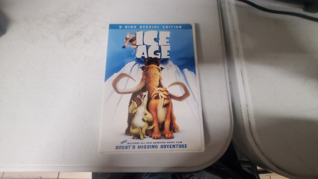 Ice Age 2002 DVD Menu WalkThrough (Disc 1)