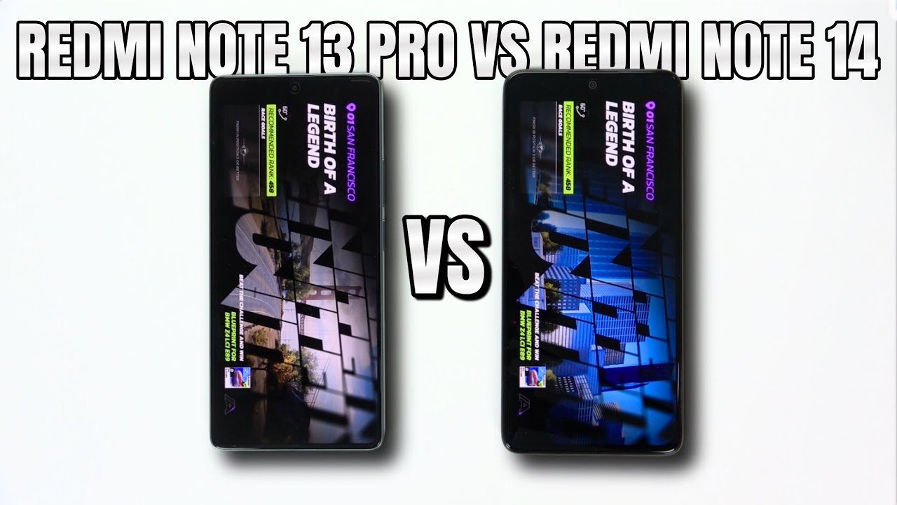 Xiaomi Redmi Note 14 vs Xiaomi Redmi Note 13 Pro | Video test Display, SpeedTest, Camera Comparison