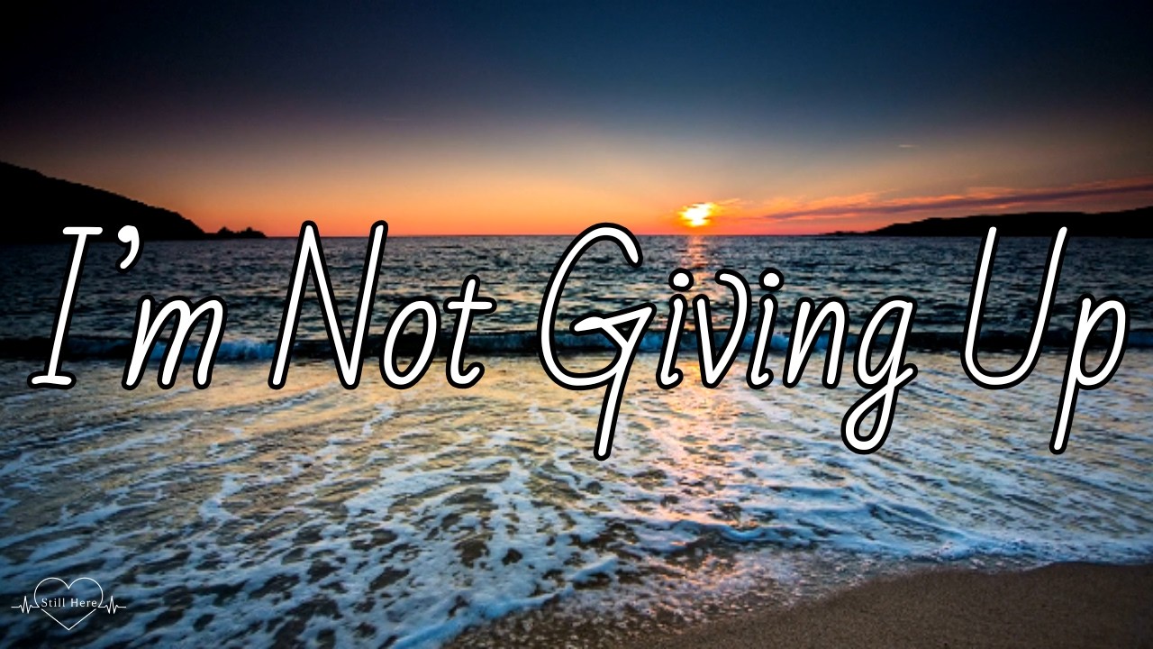 I’m Not Giving Up — Even When It’s Hard🤍
