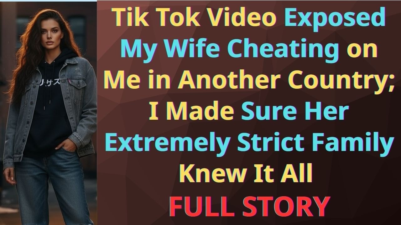 Вирусное видео в TikTok раскрыло тайный роман моей жены, пока она была за границей.