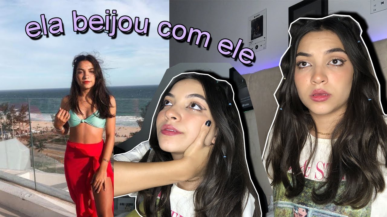 ME APAIXONEI na PRAIA e MINHA AMIGA BEIJOU ELE (T de Tragédia) | Ana Laura Lopes