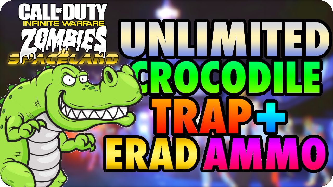 Zombies In Spaceland Glitches: Easy Unlimited Crocodile Trap & Unlimited Erad Ammo Infinite Warfare