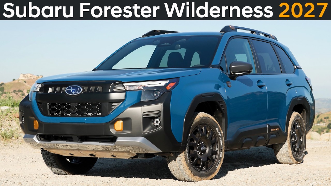 2027 New Subaru Forester Wilderness Hybrid - Economical off-road version!