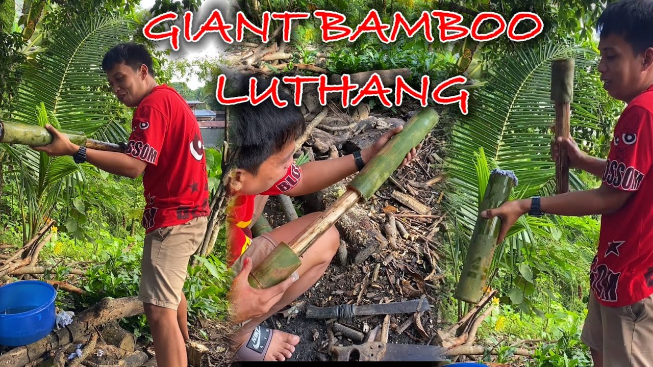 GUMAWA AKO NG PINAKAMALAKING LUTHANG SA BUONG MUNDO GAMIT ANG KAWAYAN ( GIANT BAMBOO LUTHANG )