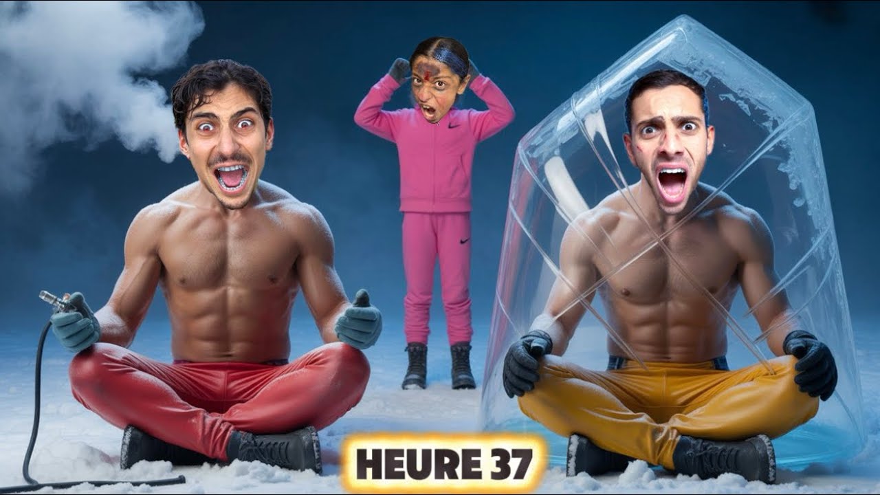 SURVIVRE 50 HEURES DANS LA GLACE EXTREM 😱 ( Je vais MOURIR )