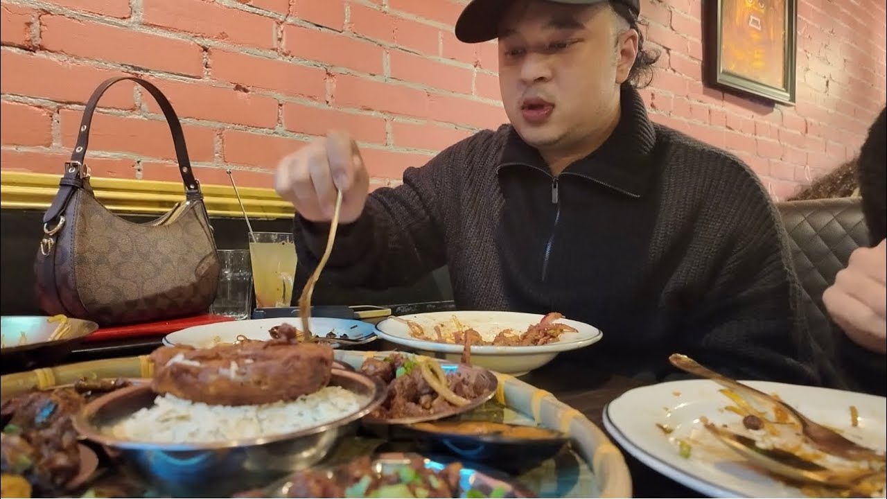 EXPLORING NEPALI RESTAURANT MANTRA FOOD  IN TORONTO | ROAMING DOWNTOWN |
