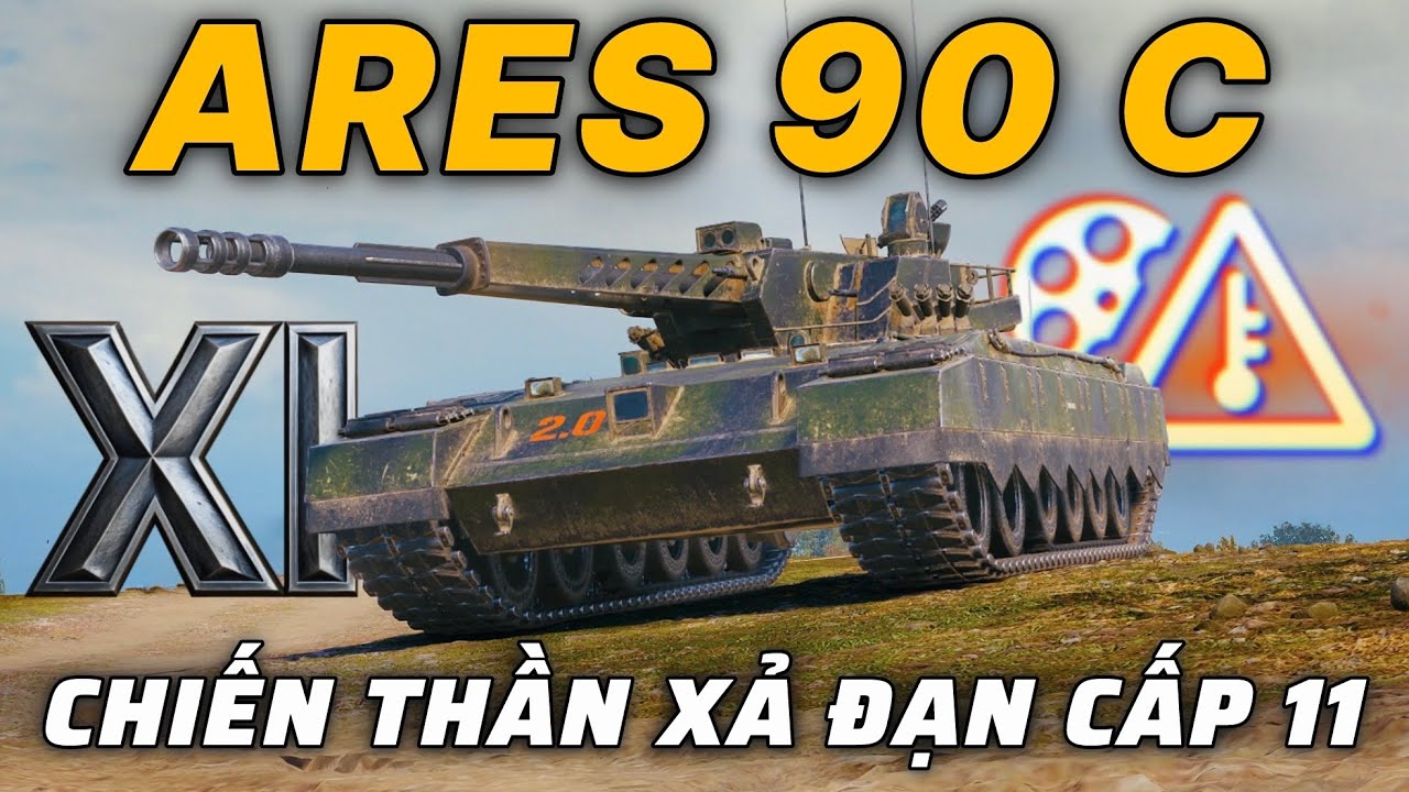 Ares 90 C: Nòng pháo tự động với cơ chế quá nhiệt | World of Tanks 2.0