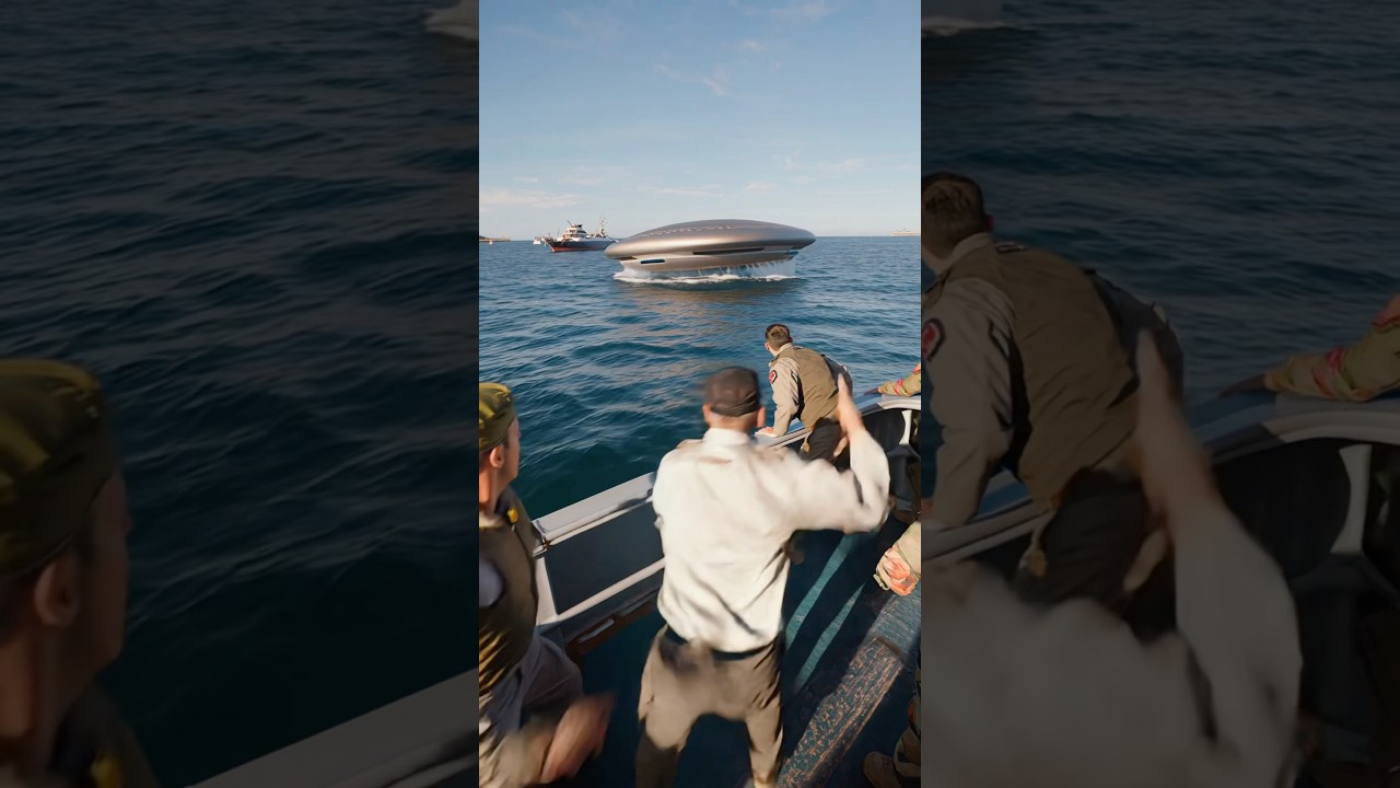 More incredible footage of a UFO rising from our oceans! What are these advanced crafts?