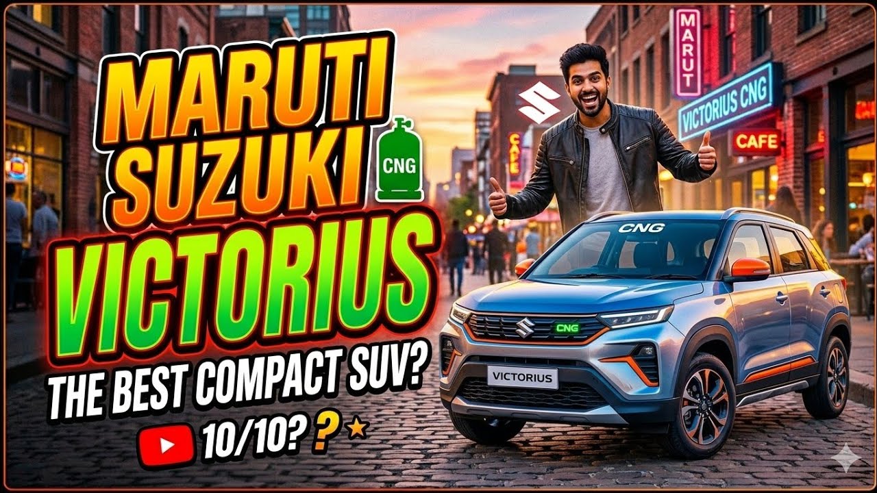 Maruti Suzuki Victoris CNG Review | Best CNG SUV in India?** #marutisuzuki #review #car 