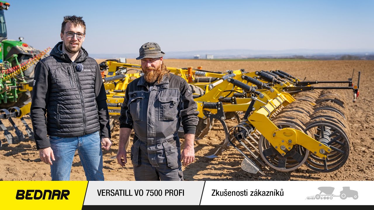 BEDNAR FMT | Univerzální kypřič VERSATILL VO 7500 PROFI v podniku PIAS Suchdol