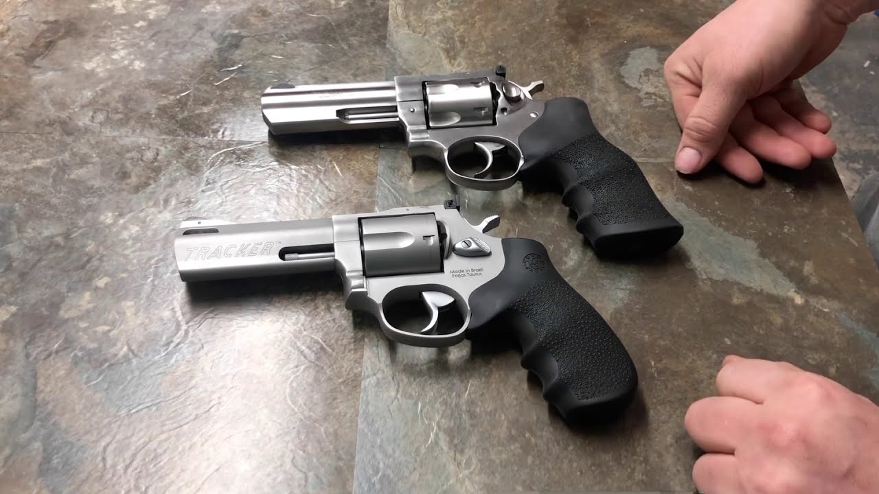 Comparison of Ruger GP100 and Taurus Tracker