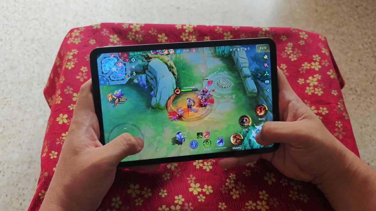 Геймплей Xiaomi Pad Mini Mobile Legends: дисплей идеального размера, работающий со скоростью 120 ...