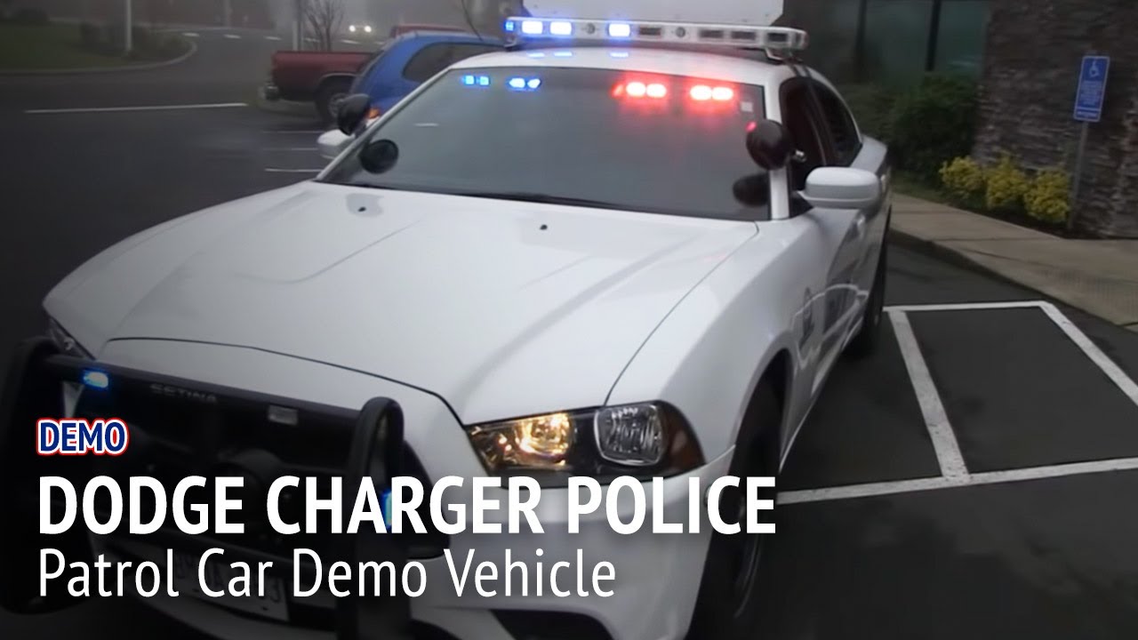 D&R Dodge Charger Police Patrol Car Demo Vehicle