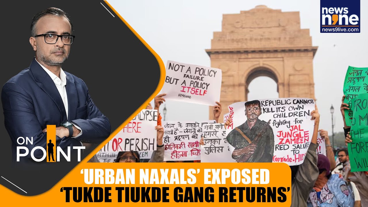 LIVE: 'Urban Naxals' Disrupt Delhi Pollution Protest | Hidma Support Sparks Controversy | News9