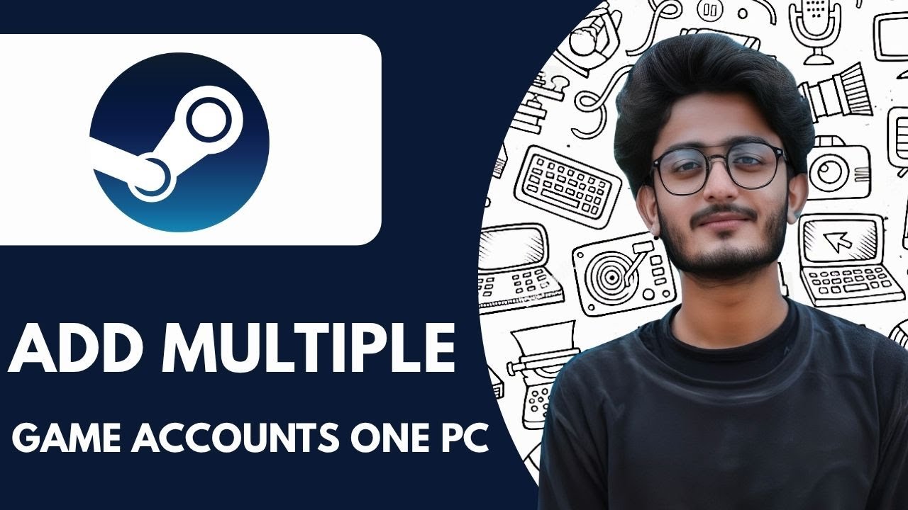 How To Add Multiple Steam Game Accounts on One PC  - 2025 (Very Easy)
