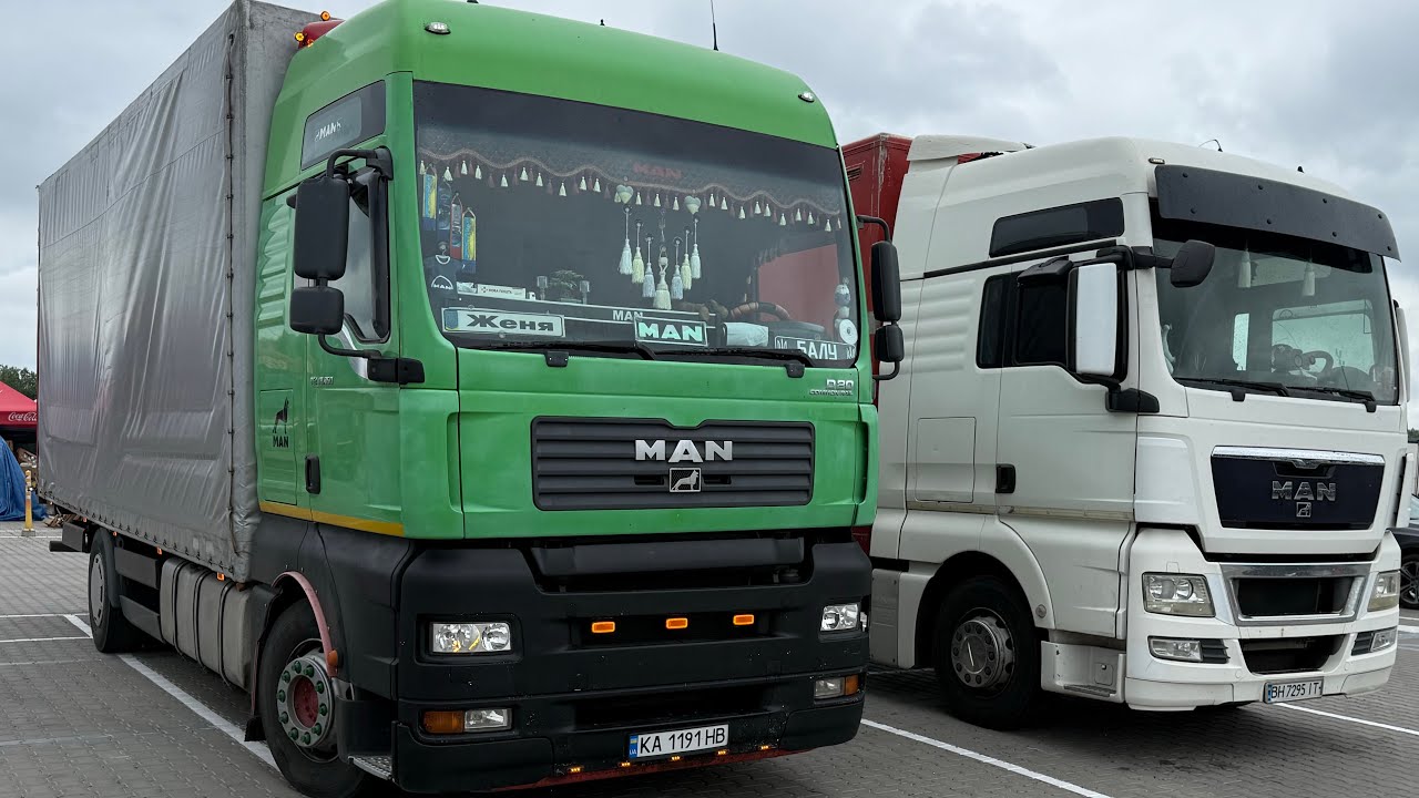 Дальнобой по Украине! Я попал в маленькое ДТП